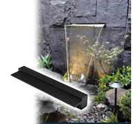 LZMZMQ Wall Mounted Waterfall Fountain Interior, Pond Waterfall Spillway With Bottom Water Inlet, Waterfall Kits for Outside Swimming Pools/Fish Ponds/Backyard Fountain(30cm/11.8inch)