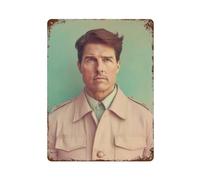 LZOSSDIFX Actor Tom Cruise PosterWall Decor Art Metal Tin Poster Modern Bar Decorations40x30cm