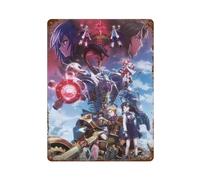 LZOSSDIFX For Whom The Alchemist Exists The Movie Anime PosterWall Decor Art Metal Tin Poster Modern Bar Decorations40x30cm