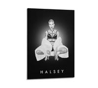 LZOSSDIFX Halsey Poster1 Poster Decorative Painting Canvas Wall Posters And Art Picture Print Modern Family Bedroom Decor Posters 12x18inch(30x45cm)
