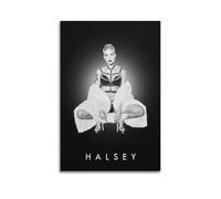 LZOSSDIFX Halsey Poster1 Poster Decorative Painting Canvas Wall Posters And Art Picture Print Modern Family Bedroom Decor Posters 24x36inch(60x90cm)