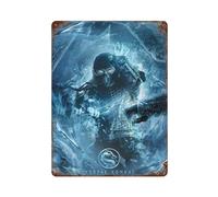 LZOSSDIFX Mortal Kombat 2021 Sub Zero PosterWall Decor Art Metal Tin Poster Modern Bar Decorations40x30cm