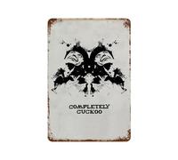 LZOSSDIFX One Flew Over The Cuckoo's Nest Movie PosterWall Decor Art Metal Tin Poster Modern Bar Decorations30x20cm