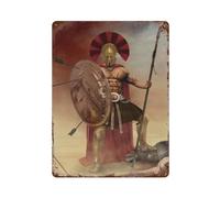 LZOSSDIFX Poster for The Movie Sparta 300 WarriorsWall Decor Art Metal Tin Poster Modern Bar Decorations40x30cm