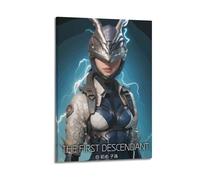 LZOSSDIFX The First Descendant Character Poster Decorative Painting Canvas Wall Posters And Art Picture Print Modern Family Bedroom Decor Posters 08x12inch(20x30cm)