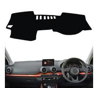 LZQHQYVF Fit for Audi Q2 2016-2021,Car Dashboard Cover,Black Dash Mat Dashboard Cover,Anti-slip Dash Pad Protective Cover