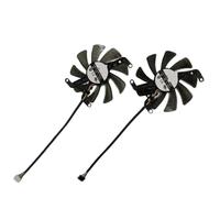 LZQOZPD 2Pcs/Set,TH9215S2H-PAA01,Graphics Cooler Fan, For PNY for GeForce RTX3060 12GB for UPRISING, RTX 3060 Ti 8GB XLR8 for Gaming for REVEL Replacement parts(2 Plugs TH9215S2H)