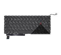 LZQOZPD A1286 For Macbook for Pro 15" Keyboard US UK Russian French Spain Arabic Version 2009 2010 2011 2012 Year Replacement parts(EU-Russian)
