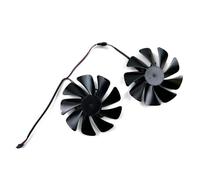 LZQOZPD Cooling Fan 95MM 4PIN FDC10U12S9-C CF1010U12S For XFX for POWERCOLOR for Radeon RX 5600 5700 XT RAW II Graphic Cards Fans Replacement parts(Double ball)
