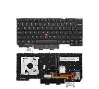 LZQOZPD For Lenovo for ThinkPad x1 Carbon Gen5 Gen6 5th Gen 5 6 2017 2018 Laptop Keyboard We With Backlight Russian Replacement parts(US X1 Carbon2018year)