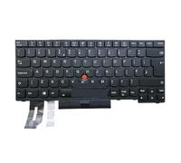 LZQOZPD FR GR RU UK Backlight Keyboard For Lenovo for ThinkPad E480 E485 E490 E495 L380 L390 T490 Backlit Replacement parts(UK with backlit)