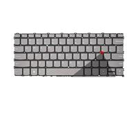 LZQOZPD FR/UK/Russian Spain Italian keyboard for Lenovo for ThinkBook 13s G4 IAP ARB for Plus G3 Gen 4 Replacement parts(US Grey Backligh)