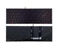 LZQOZPD Keyboard for MSI for Crosshair 15 15-A11U 15-B12U B12UEZ GF66 MS-1582 GF76 GL76 GL66 MS-17L1 MS-17H3 V 203222 CK1 Back Replacement parts(RU backlight)