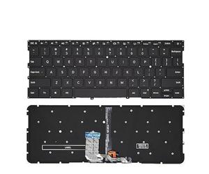 LZQOZPD Russian Keyboard for Xiaomi MI Air 13.3 for inch 9Z.ND7BW.001 490.09U07.0D01 MK10000005761 notebook RU silver Backlit Replacement parts(US Black Backlight)