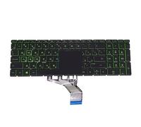 LZQOZPD Spain Russian Backlit Keyboard For HP for Pavilion for Gaming 16-A 17-CD 15-EC 16-A0000 17-CD000 Arabic Latin Italian BG Keyboards Replacement parts(RU Russian)