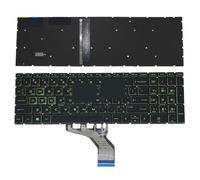 LZQOZPD Spain Russian Backlit Keyboard For HP for Pavilion for Gaming 16-A 17-CD 15-EC 16-A0000 17-CD000 Arabic Latin Italian BG Keyboards Replacement parts(AR Arabic)
