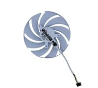 LZQOZPD Video Cooler VGA GPU Graphics Card Cooling Fan For MSI for RTX 4080 4070 4060 for SUPER 4070Ti for GAMING X for SLIM WHITE 16GB,PLD10020B12H Replacement parts(1 Piece A Fan)