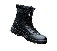 LZQpearl Mens Womens Hiking Boots, Military Tactical Boot, Ultralight Military Combat Boots, High-tops Lace Up Breathable Durable Work Shoes, for Camping Hiking Off-Road (Black,38 (UK5.5))