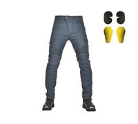 LZQpearl Motorcycle Jeans Pants, Motorbike Trousers Protective Pant with 2 Pair Protect Hip & Knee Removable Pads