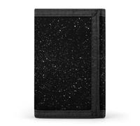 LZQPOEAS Black Glitter Wallet Ultra Slim Minimalist Trifold Wallet Men Wallets Credit Card Holder Sl illfold
