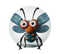 LZQPOEAS Bone China Decorative Plate with Display Stand, Insect Wings Eyes Ceramic Decorative Plate Personalized Ceramic Ornament Round Dinner Plates Art Crafts for Wall Hanging Decoration 8in