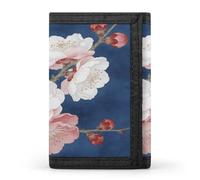 LZQPOEAS Clear Blue Spring Breeze Wallet Slim Compact Stylish Trifold Wallet for Men Women Minimalist Front Pocket Travel Divided Billfold