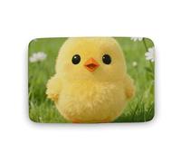 LZQPOEAS Cute Chickens Floor Mat 15.7" x23.6 Stylish Multifunctional Coral Fleece Rugs Soft Super Absorbent Patterned Thick Bath Mats for Bathroom Floor,Dressing Table, Home Decor Accessories