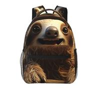 LZQPOEAS Laptop Backpack for Women Men Travel Backpacks Lightweight Casual Daypack Cartoon sloth Computer Bag