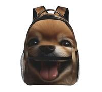LZQPOEAS Laptop Backpack for Women Men Travel Backpacks Lightweight Casual Daypack Cute Pomeranian Computer Bag