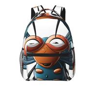LZQPOEAS Laptop Backpack for Women Men Travel Backpacks Lightweight Casual Daypack Insect Wings Eyes Computer Bag