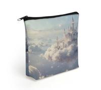 LZQPOEAS Lost in My Dreams Makeup Bag Cute Zippered Cosmetic Pouch Travel Toiletry Organizer Waterproof Cosmetic Pouch Portable Toiletry Pouch Gift for Mom Teacher Friends
