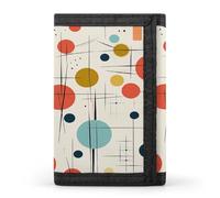 LZQPOEAS Modern Mid Century Wallet Ultra Slim Minimalist Trifold Wallet Men Wallets Credit Card Holder Sl illfold
