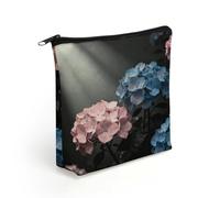 LZQPOEAS Moody Floral Makeup Bag Cute Zippered Cosmetic Pouch Travel Toiletry Organizer Waterproof Cosmetic Pouch Portable Toiletry Pouch Gift for Mom Teacher Friends