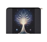 LZQPOEAS Small Makeup Bag for Purse, The Tree of Psychic Life Cosmetic Bag for Travel Cosmetic Pouch with Zipper, Large Capacity Pencil Pouches Toiletry Bags Portable Makeup Pouch for Women