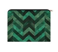 LZQPOEAS Small Makeup Bag for Purse, With Emerald Green Cosmetic Bag for Travel Cosmetic Pouch with Zipper, Large Capacity Pencil Pouches Toiletry Bags Portable Makeup Pouch for Women