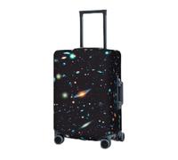 LZQPOEAS Travel Luggage Cover Suitcase Cover Suitcase Protector Deep Space Luggage Covers Washable Baggage Cover Elastic Anti-Scratch Suitcase Case Protector for Adult Personalized Suitcase Covers,
