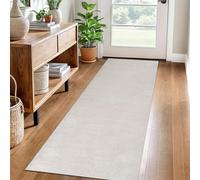 LzreXnvoFxg Runner Rug Non Slip Washable Kitchen Hallway Carpet 40 x 70 cm Black, Grey, Yellow, Red