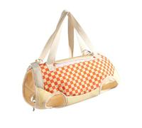 LZROPC Cat Carrier Pet Cat Single Shoulder Strap Portable Crossbody Cat Bag To Prevent Cats From Escaping When Walking-orange Color-xl