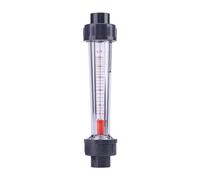 LZS-15 25-250L/H Flow Meter Plastic Tube Type Water Rotameter Liquid Clear Flowmeter Measuring Tools For Chemical Light For DN15,Weatherproof & Durable