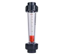 LZS32D ABS Plastic Tube Type Liquid Flowmeter High Accuracy Flow Measuring Instrument for Water and Various Liquids Transparent Panel Easy to Read 1-10m3H Range