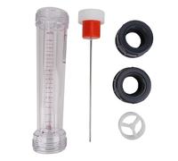 LZS40 Plastic Tube Type Liquid Flowmeter Waterflow Flowmeter 110m³H Range Transparent Panel Intuitive Reading Suitable Measurement Various Liquids