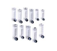 LZT-6T Square Panel Type Gas Flowmeter Air Flow Meter Rotameter 0.1-0.8 0.1-1.0 0.3-3 0.5-8 1-5 1-10 2-20 4-40 5-50 6-60L/min(6-60L per min)