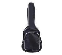LZTDSBX Guitar Bag 41 Inch Oxford Cloth Backpack Thickened Padded Portable Shoulders Bag Musical Instrument Accessories(Black White)