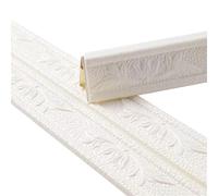 LZTDSBX Self-Adhesive 3D Wallpaper Border， 2 pcs Self Adhesive Peel and Stick Border Multicolor(Color 3)(Color 1)