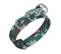 LZTDSBX Watch band, 18/20/22/24/26mm Camouflage Printing Nylon Canvas NATO Watchband Simple Watch Wrist Band Accessories(Jungle Camouflage Black Clasp,20mm)