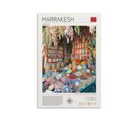 LZTEN Marrakesh Poster, Travel Art, Moroccan Prints Prints Posters Canvas Wall Art Oil Paintings Deco 16x24inch(40x60cm)