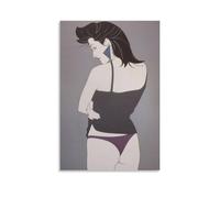 LZTEN Teddy by Patrick Prints Nagel Prints Posters Canvas Wall Art Oil Paintings Deco Unframed 20x30inch