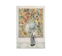 LZTEN The Connoisseur, 1962 by Norman Wall Art Rockwell Prints Posters Canvas Wall Art Oil Paintings Deco Unframed 24x36inch