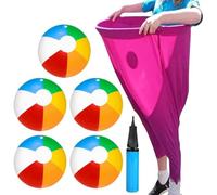 LZTET Funny Granny Knickers Yard Game,Inflatable Oversized Toss Set
