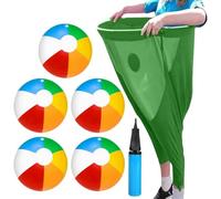 LZTET Funny Granny Knickers Yard Game,Inflatable Oversized Toss Set